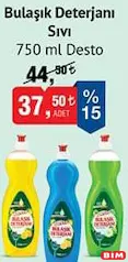 DESTO BULAŞIK DETERJANI SIVI 750 ML